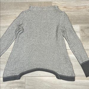 Anthropologie Asymmetrical Cotton Sweater